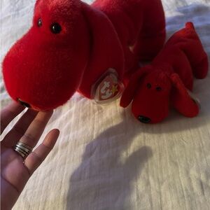Rover Red Plush Dog Toy Set